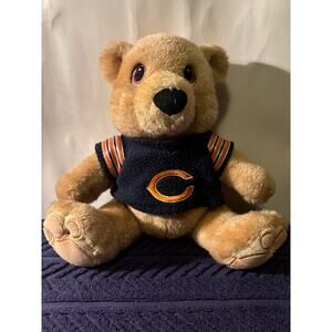 Chicago Bears Plush Toy NFL Stuffed Mascot and Football Collectable